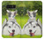 W3795 Grumpy Kitten Cat Playful Siberian Husky Dog Paint Hülle Schutzhülle Taschen und Leder Flip für Note 8 Samsung Galaxy Note8
