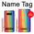 W3799 Cute Vertical Watercolor Rainbow Hülle Schutzhülle Taschen und Leder Flip für Note 8 Samsung Galaxy Note8