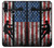 W3803 Electrician Lineman American Flag Hülle Schutzhülle Taschen und Leder Flip für Samsung Galaxy A20s