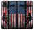 W3803 Electrician Lineman American Flag Hülle Schutzhülle Taschen und Leder Flip für Samsung Galaxy A21s