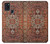 W3813 Persian Carpet Rug Pattern Hülle Schutzhülle Taschen und Leder Flip für Samsung Galaxy A21s