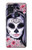 W3821 Sugar Skull Steam Punk Girl Gothic Hülle Schutzhülle Taschen und Leder Flip für Samsung Galaxy A21s