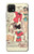 W3820 Vintage Cowgirl Fashion Paper Doll Hülle Schutzhülle Taschen und Leder Flip für Samsung Galaxy A22 5G