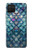 W3809 Mermaid Fish Scale Hülle Schutzhülle Taschen und Leder Flip für Samsung Galaxy A42 5G