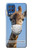 W3806 Giraffe New Normal Hülle Schutzhülle Taschen und Leder Flip für Samsung Galaxy M62