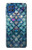 W3809 Mermaid Fish Scale Hülle Schutzhülle Taschen und Leder Flip für Samsung Galaxy M62