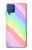 W3810 Pastel Unicorn Summer Wave Hülle Schutzhülle Taschen und Leder Flip für Samsung Galaxy M62