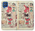 W3820 Vintage Cowgirl Fashion Paper Doll Hülle Schutzhülle Taschen und Leder Flip für Samsung Galaxy M62