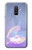 W3823 Beauty Pearl Mermaid Hülle Schutzhülle Taschen und Leder Flip für Samsung Galaxy A6+ (2018), J8 Plus 2018, A6 Plus 2018