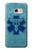 W3824 Caduceus Medical Symbol Hülle Schutzhülle Taschen und Leder Flip für Samsung Galaxy A3 (2017)