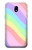 W3810 Pastel Unicorn Summer Wave Hülle Schutzhülle Taschen und Leder Flip für Samsung Galaxy J5 (2017) EU Version