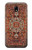 W3813 Persian Carpet Rug Pattern Hülle Schutzhülle Taschen und Leder Flip für Samsung Galaxy J5 (2017) EU Version