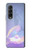 W3823 Beauty Pearl Mermaid Hülle Schutzhülle Taschen Flip für Samsung Galaxy Z Fold 3 5G