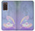 W3823 Beauty Pearl Mermaid Hülle Schutzhülle Taschen Flip für Samsung Galaxy Z Fold2 5G