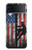 W3803 Electrician Lineman American Flag Hülle Schutzhülle Taschen Flip für Samsung Galaxy Z Flip 3 5G