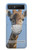 W3806 Giraffe New Normal Hülle Schutzhülle Taschen Flip für Samsung Galaxy Z Flip 5G