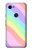 W3810 Pastel Unicorn Summer Wave Hülle Schutzhülle Taschen und Leder Flip für Google Pixel 3a