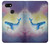 W3802 Dream Whale Pastel Fantasy Hülle Schutzhülle Taschen und Leder Flip für Google Pixel 3