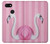 W3805 Flamingo Pink Pastel Hülle Schutzhülle Taschen und Leder Flip für Google Pixel 3