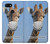 W3806 Giraffe New Normal Hülle Schutzhülle Taschen und Leder Flip für Google Pixel 3
