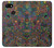 W3815 Psychedelic Art Hülle Schutzhülle Taschen und Leder Flip für Google Pixel 3