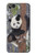 W3793 Cute Baby Panda Snow Painting Hülle Schutzhülle Taschen und Leder Flip für Google Pixel 2