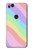 W3810 Pastel Unicorn Summer Wave Hülle Schutzhülle Taschen und Leder Flip für Google Pixel 2