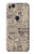 W3819 Retro Vintage Paper Hülle Schutzhülle Taschen und Leder Flip für Google Pixel 2