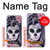 W3821 Sugar Skull Steam Punk Girl Gothic Hülle Schutzhülle Taschen und Leder Flip für Google Pixel 2