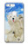 W3794 Arctic Polar Bear in Love with Seal Paint Hülle Schutzhülle Taschen und Leder Flip für Google Pixel XL