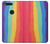 W3799 Cute Vertical Watercolor Rainbow Hülle Schutzhülle Taschen und Leder Flip für Google Pixel XL