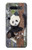 W3793 Cute Baby Panda Snow Painting Hülle Schutzhülle Taschen und Leder Flip für LG K51S