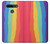 W3799 Cute Vertical Watercolor Rainbow Hülle Schutzhülle Taschen und Leder Flip für LG K51S