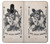 W3818 Vintage Playing Card Hülle Schutzhülle Taschen und Leder Flip für LG K10 (2018), LG K30