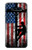 W3803 Electrician Lineman American Flag Hülle Schutzhülle Taschen und Leder Flip für LG V40, LG V40 ThinQ