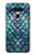 W3809 Mermaid Fish Scale Hülle Schutzhülle Taschen und Leder Flip für LG V40, LG V40 ThinQ