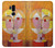 W3811 Paul Klee Senecio Man Head Hülle Schutzhülle Taschen und Leder Flip für LG G7 ThinQ