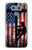 W3803 Electrician Lineman American Flag Hülle Schutzhülle Taschen und Leder Flip für LG G6
