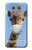 W3806 Giraffe New Normal Hülle Schutzhülle Taschen und Leder Flip für LG G6