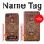 W3813 Persian Carpet Rug Pattern Hülle Schutzhülle Taschen und Leder Flip für LG Q6