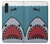 W3825 Cartoon Shark Sea Diving Hülle Schutzhülle Taschen und Leder Flip für LG Velvet