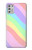 W3810 Pastel Unicorn Summer Wave Hülle Schutzhülle Taschen und Leder Flip für Motorola Moto G Stylus (2021)