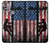 W3803 Electrician Lineman American Flag Hülle Schutzhülle Taschen und Leder Flip für Motorola Moto G30, G20, G10
