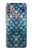 W3809 Mermaid Fish Scale Hülle Schutzhülle Taschen und Leder Flip für Motorola Moto G30, G20, G10