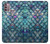 W3809 Mermaid Fish Scale Hülle Schutzhülle Taschen und Leder Flip für Motorola Moto G30, G20, G10