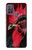W3797 Chicken Rooster Hülle Schutzhülle Taschen und Leder Flip für Motorola Moto G10 Power