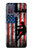 W3803 Electrician Lineman American Flag Hülle Schutzhülle Taschen und Leder Flip für Motorola Moto G10 Power