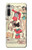 W3820 Vintage Cowgirl Fashion Paper Doll Hülle Schutzhülle Taschen und Leder Flip für Motorola Moto G8
