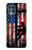 W3803 Electrician Lineman American Flag Hülle Schutzhülle Taschen und Leder Flip für Motorola Edge S