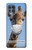 W3806 Giraffe New Normal Hülle Schutzhülle Taschen und Leder Flip für Motorola Edge S